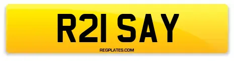 R21 SAY