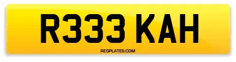 R333 KAH
