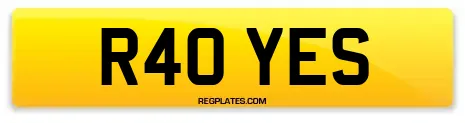 R40 YES