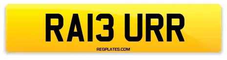 RA13 URR