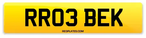 RR03 BEK