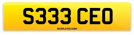 S333 CEO