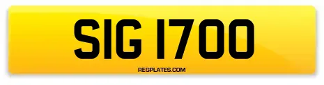 SIG 1700