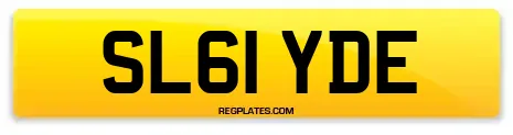 SL61 YDE