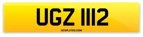 UGZ 1112