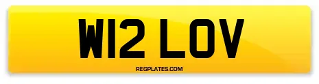 W12 LOV