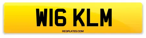 W16 KLM