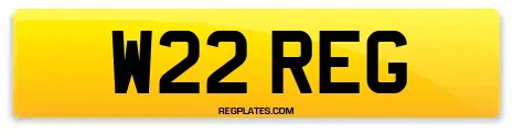 W22 REG