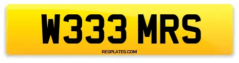 W333 MRS