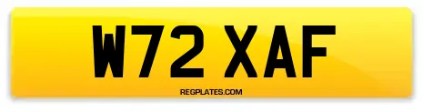 W72 XAF