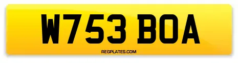 W753 BOA