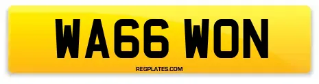WA66 WON