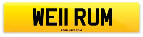 WE11 RUM