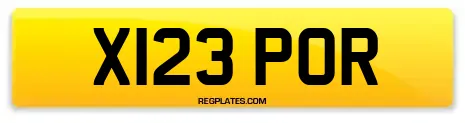 X123 POR