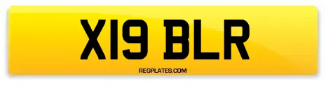 X19 BLR