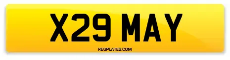 X29 MAY