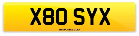 X80 SYX
