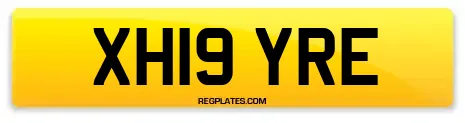XH19 YRE