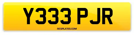 Y333 PJR